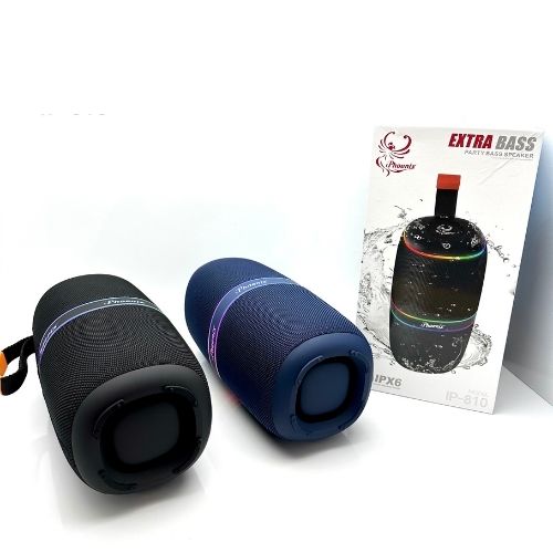 IP-810 Portable BT Wireless Speaker 15 Hours Playtime 10800mAh Battery 70W - Black