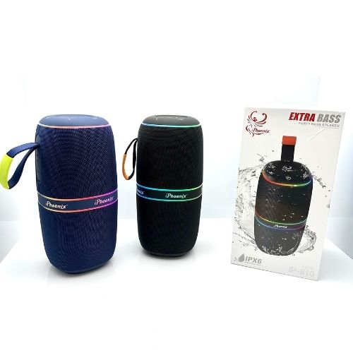 IP-810 Portable BT Wireless Speaker 15 Hours Playtime 10800mAh Battery 70W - Black