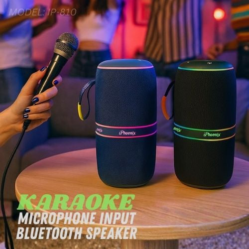 IP-810 Portable BT Wireless Speaker 15 Hours Playtime 10800mAh Battery 70W - Blue