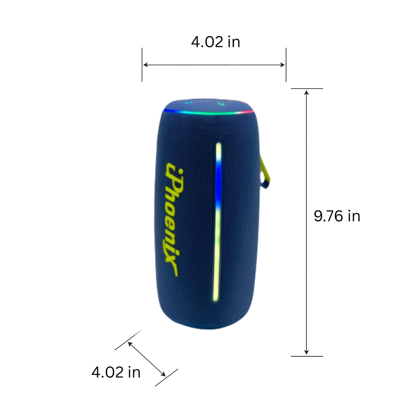 IP-860 POWERFUL PORTABLE SPEAKER TWS COMPATIBLE - Blue