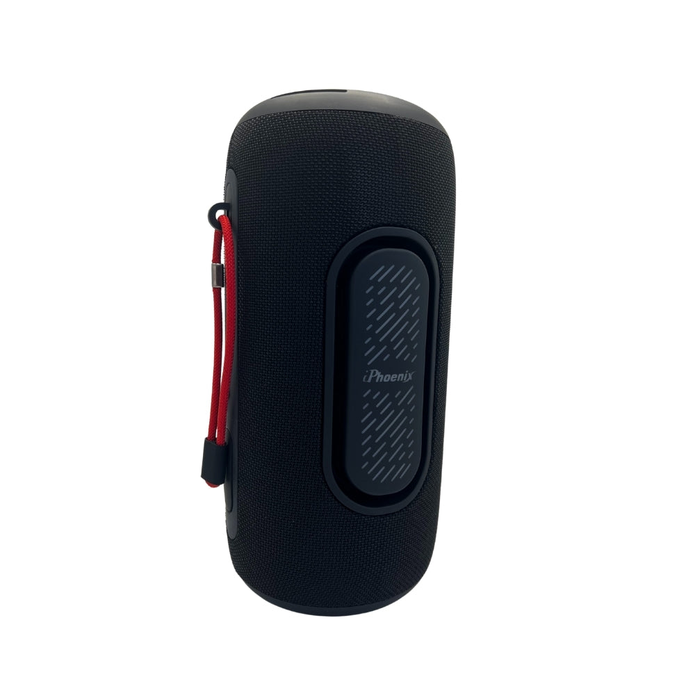 IP-872 Portable BT Wireless Speaker 8 Hours Playtime 8000mAh Battery LED Lights - Black