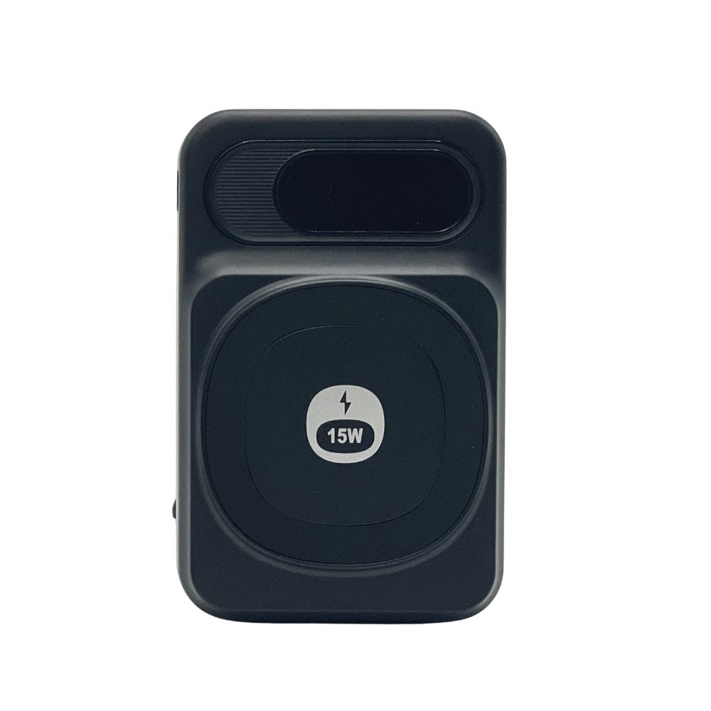 IP-90 Power Bank with Magnetic Fast Charging Power Supply - Black