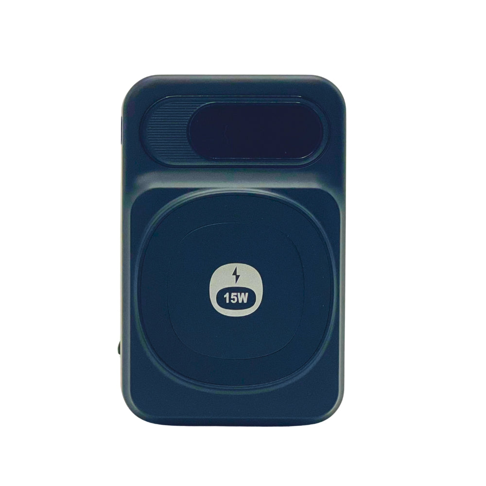 IP-90 Power Bank with Magnetic Fast Charging Power Supply - Blue