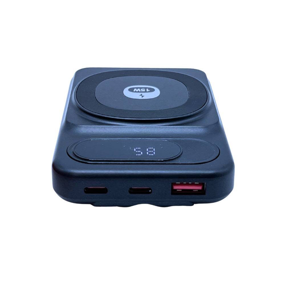 IP-90 Power Bank with Magnetic Fast Charging Power Supply - Blue