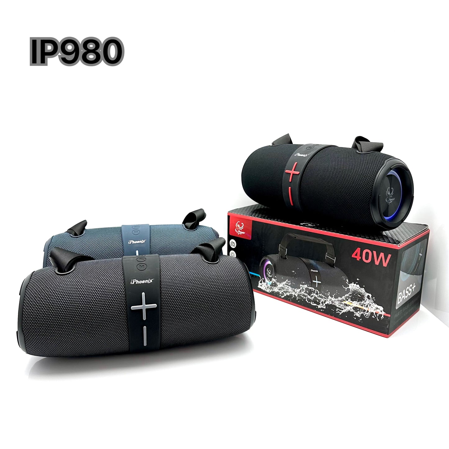 IP 980 Bluetooth Speaker with Radio and Heavy Bass with Long Lasting Battery