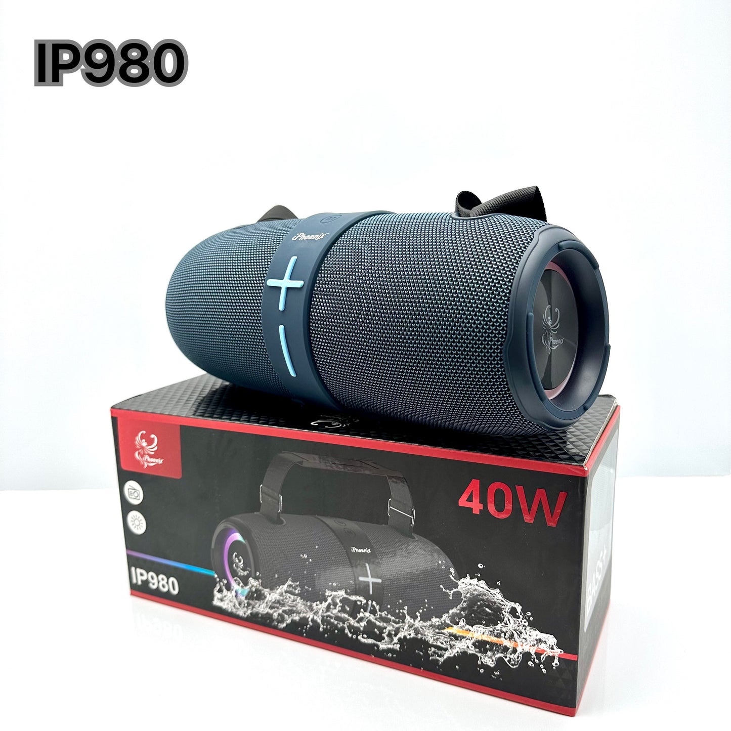 IP 980 Bluetooth Speaker with Radio and Heavy Bass with Long Lasting Battery