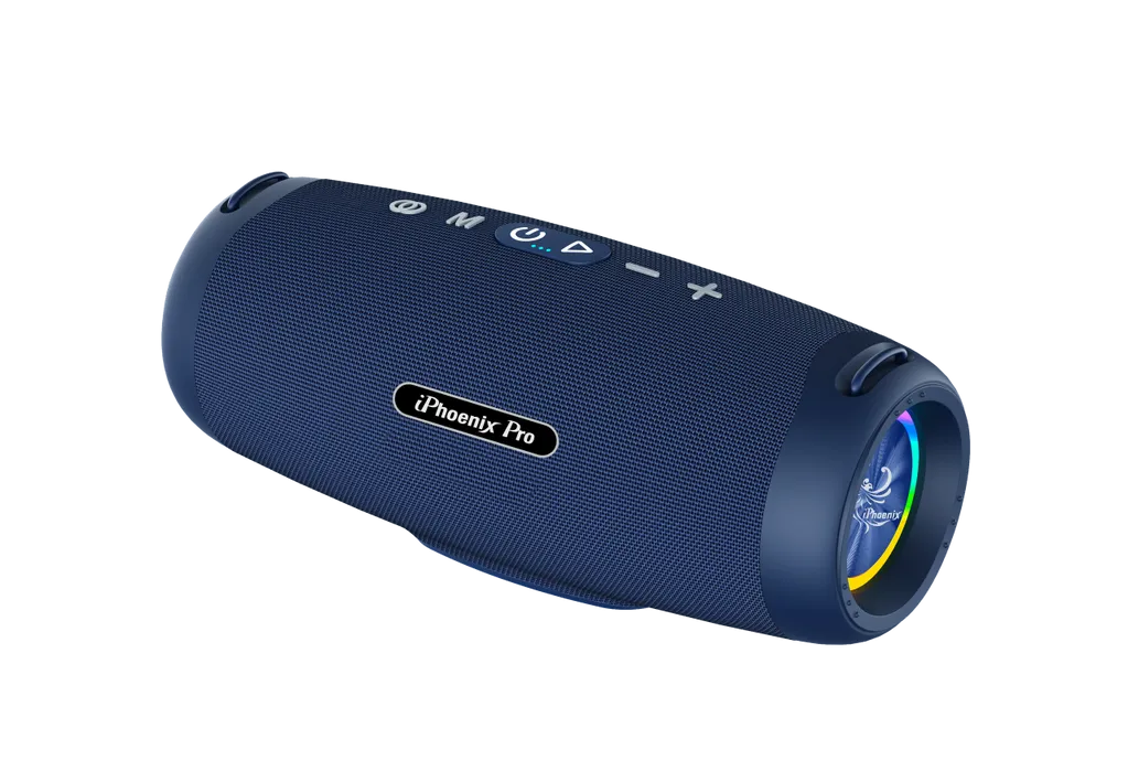 IX-109 80W Wireless Bluetooth Loud Speaker Detachable Strap - Blue