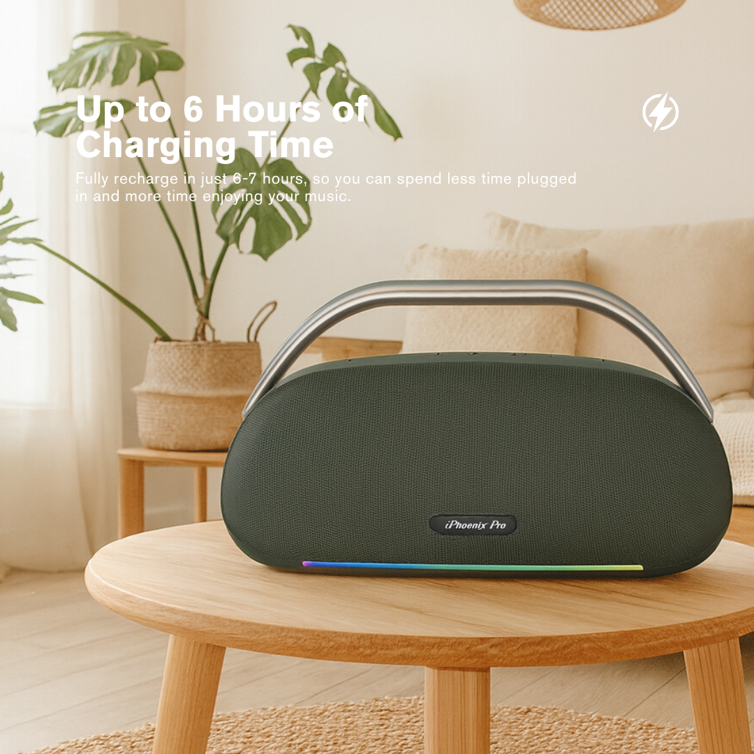 IX-113 100W Wireless Karaoke Speaker with Mic - Green