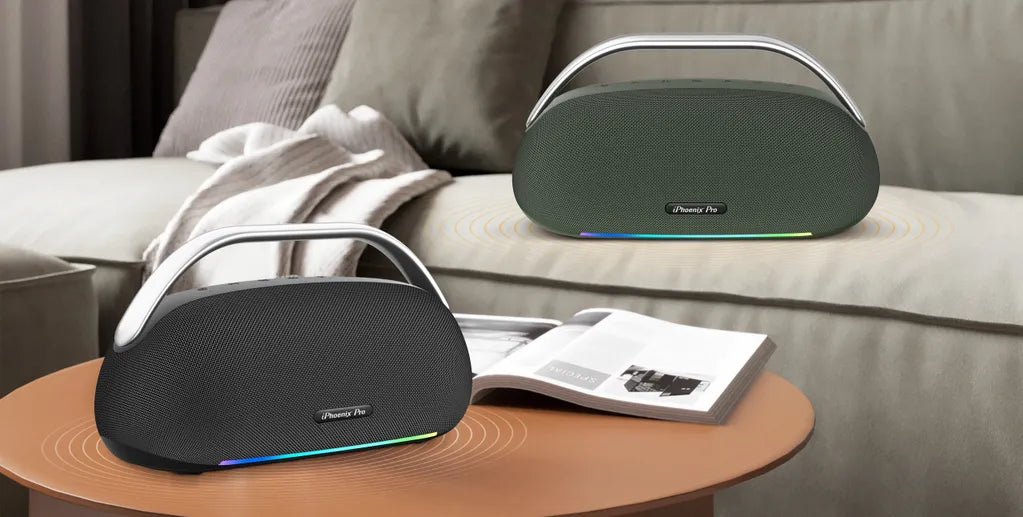 IX-113 100W Wireless Karaoke Speaker with Mic - Green