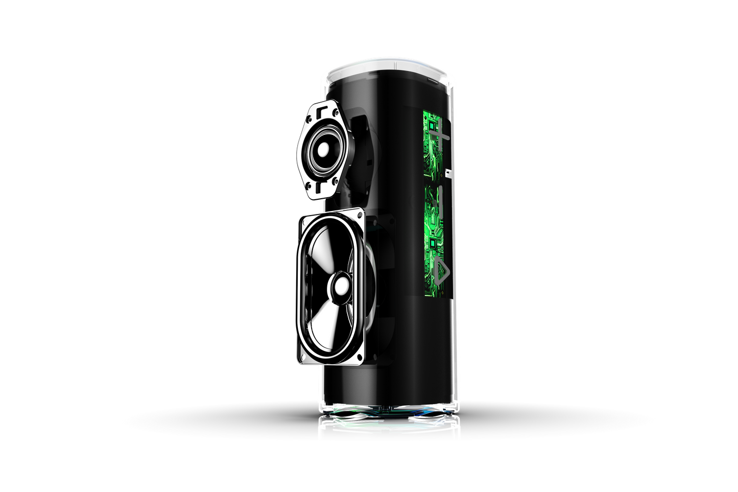 IX-117 6 Hrs 60W BT Wireless TWS Portable Speaker - Black