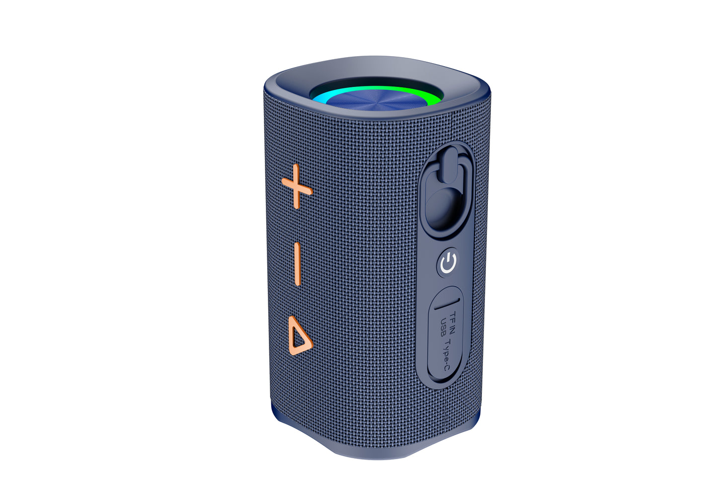 IX-119 9 Hrs 15W BT Wireless TWS Water Resistant Portable Mini Speaker - Blue