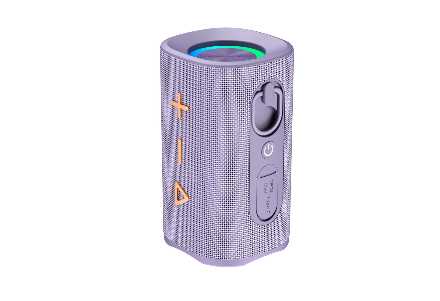 IX-119 9 Hrs 15W BT Wireless TWS Water Resistant Portable Mini Speaker - Purple