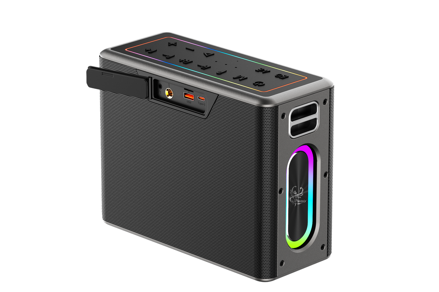 IX-60 12000mAh Wireless Karaoke Speaker - Black