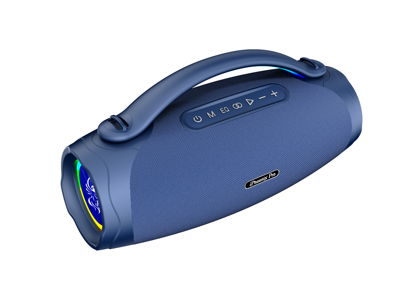 IX-97 8-Hrs/140W 12000 mAh BT Wireless with Rechargeable Microphone Speaker - Blue