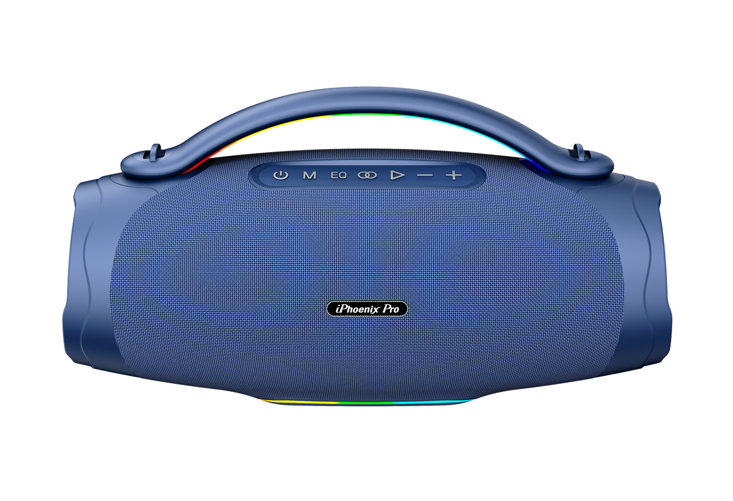 IX-97 8-Hrs/140W 12000 mAh BT Wireless with Rechargeable Microphone Speaker - Blue