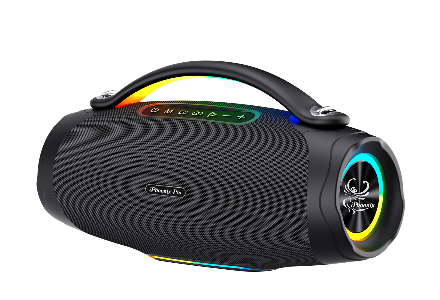 IX-97 8-Hrs/140W 12000 mAh BT Wireless with Rechargeable Microphone Speaker - Black