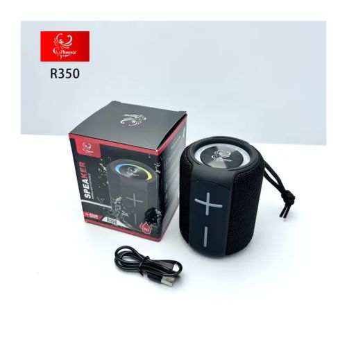 R350 Bluetooth Speaker with Radio - Black