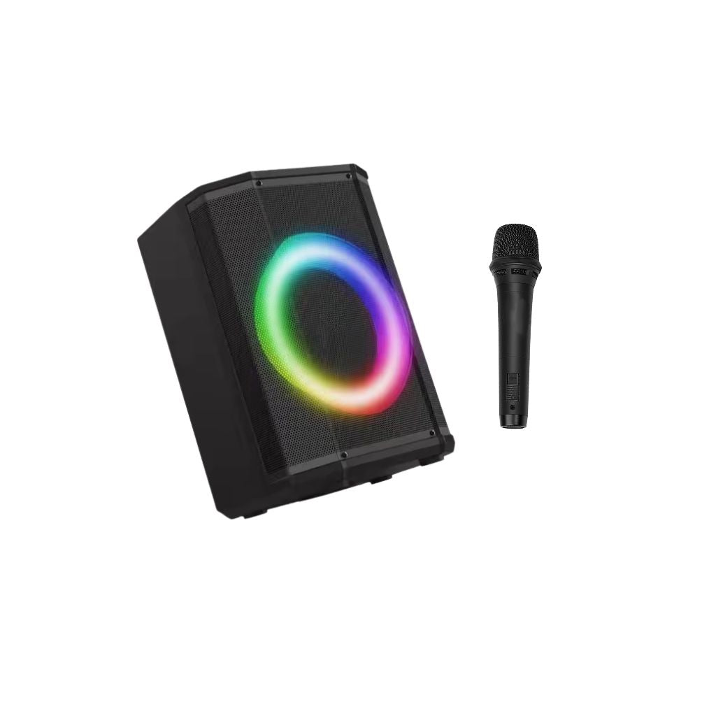 SH-8031 Bluetooth Karaoke Rechargeable 8-Inches Speaker with Mic