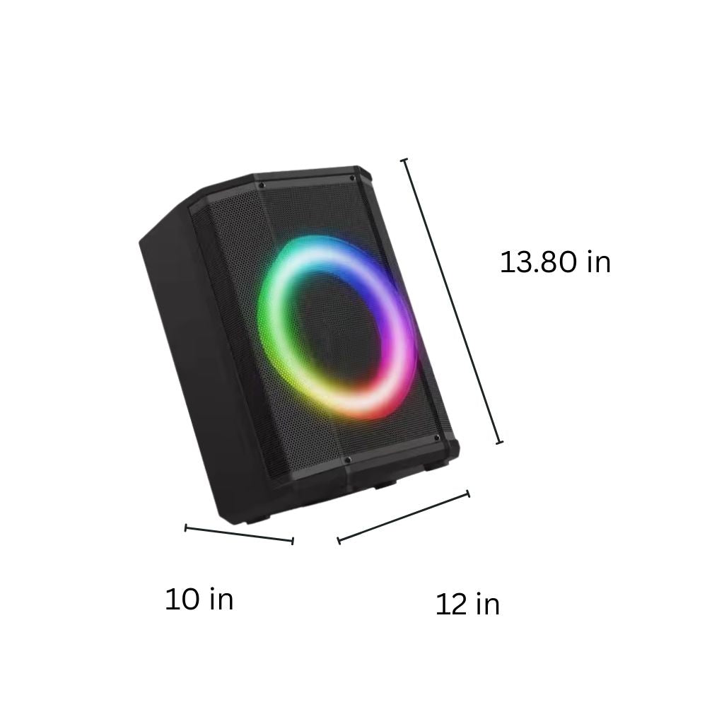 SH-8031 Bluetooth Karaoke Rechargeable 8-Inches Speaker with Mic