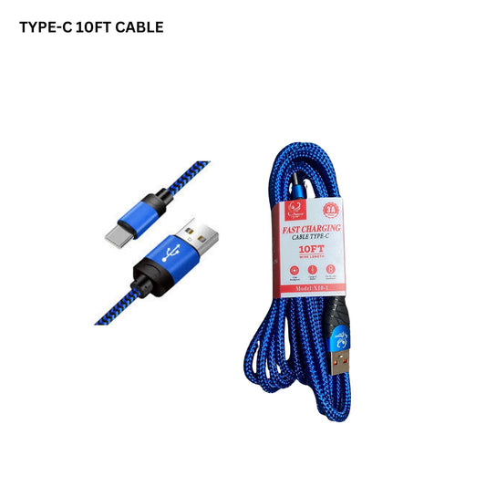 Type C , 10ft cable