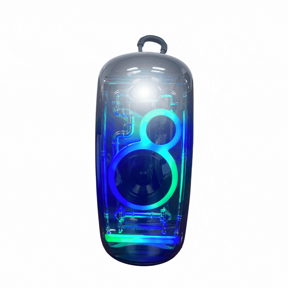 IP 360 Bluetooth Light Up Speaker with Radio