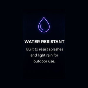 Water Resistant