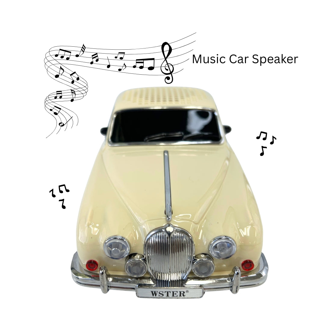 WS-596 New Portable Speaker with FM Radio/Rechargeable Home Gift - Beige