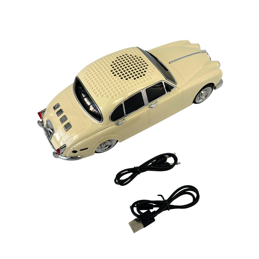 WS-596 New Portable Speaker with FM Radio/Rechargeable Home Gift - Beige