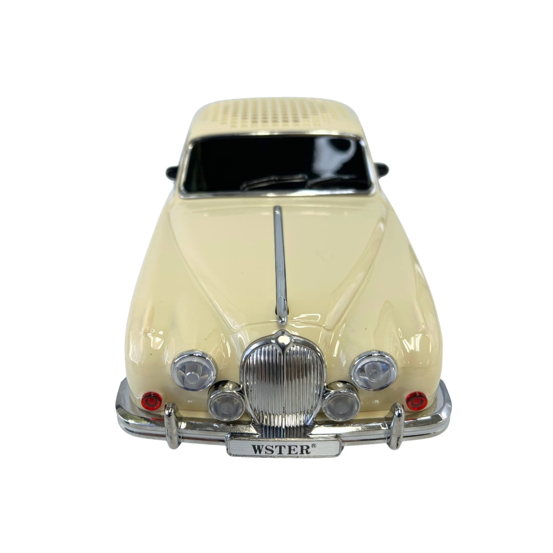 WS-596 New Portable Speaker with FM Radio/Rechargeable Home Gift - Beige