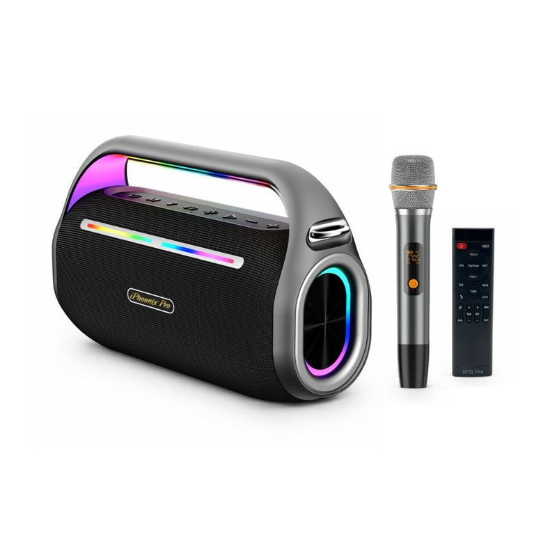 IP-1-Pro Portable Wireless Bluetooth Karaoke Speaker with 80W Power Output