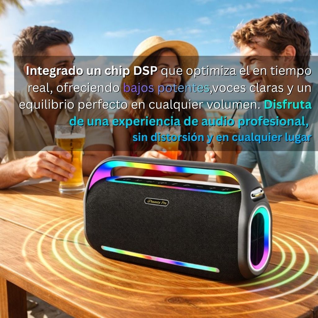 IP3 Pro 150W Wireless Karaoke Speaker with Microphone