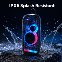 Bocina Bluetooth RGB Transparente iPhoenix IP-360