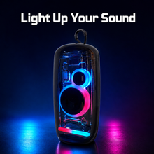 Bocina Bluetooth RGB Transparente iPhoenix IP-360