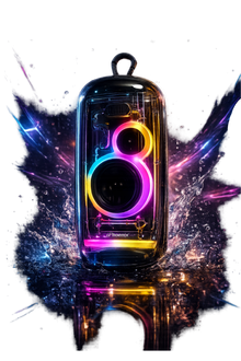 Bocina Bluetooth RGB Transparente iPhoenix IP-360