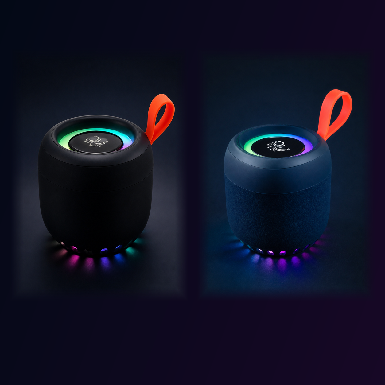 combo Iphoenix IP-470 Mini Bluetooth Speaker with RGB Lights, TWS & IPX6