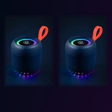 combo Iphoenix IP-470 Mini Bluetooth Speaker with RGB Lights, TWS & IPX6