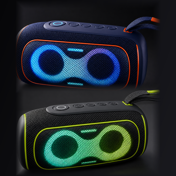 COMBO iPHOENIX IP-610 30W SPEAKER WITH RGB, TWS, FM & IPX6