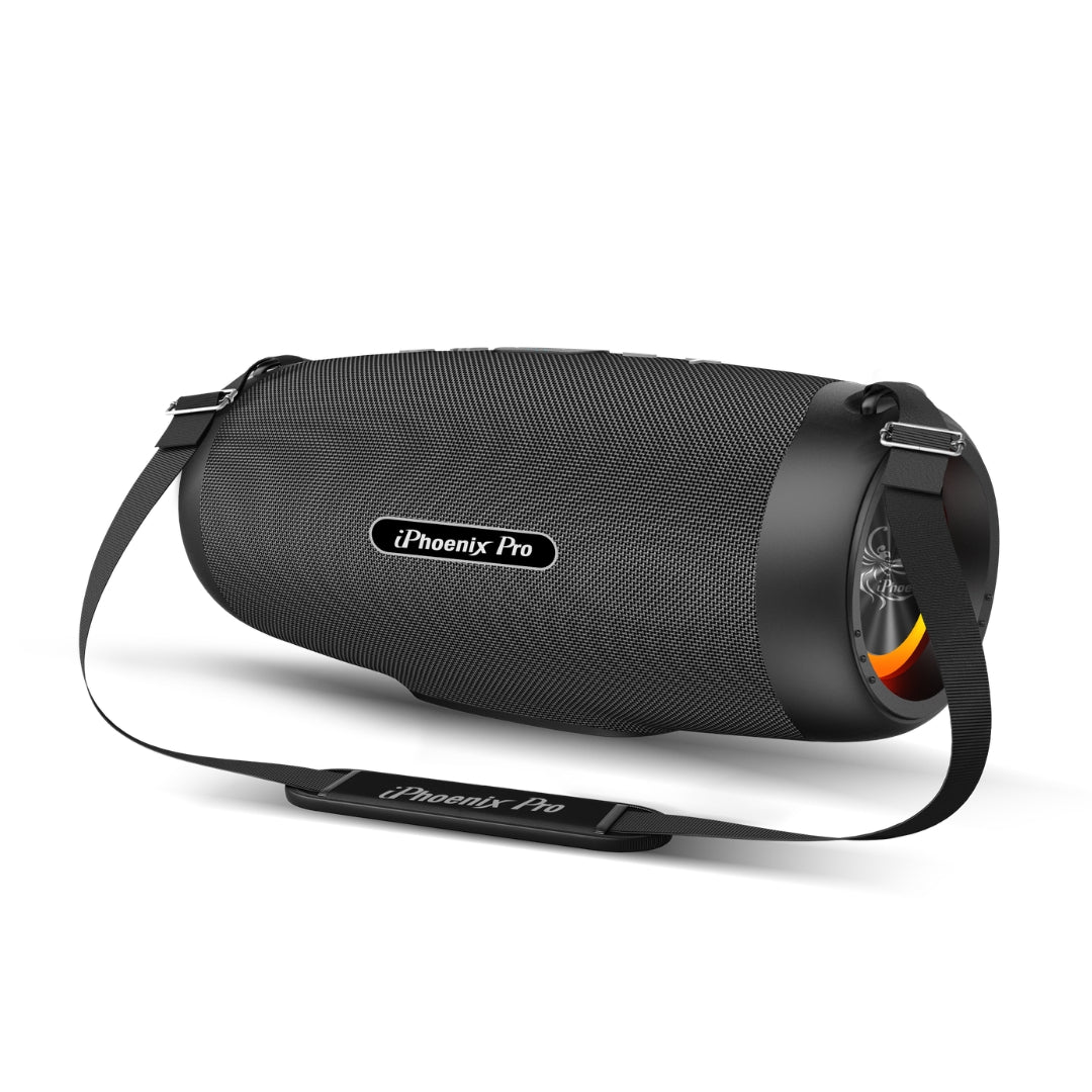 IX-109 80W Wireless Bluetooth Loud Speaker Detachable Strap - Black