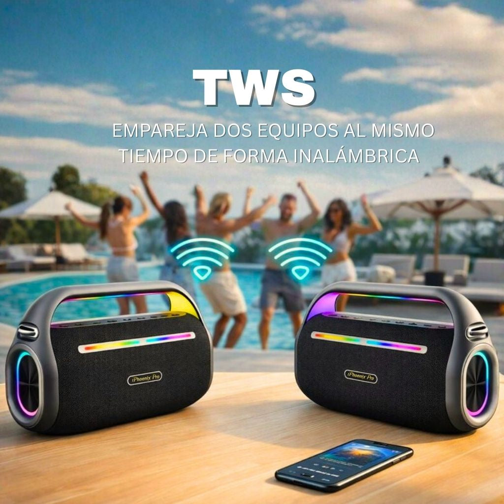 IP1 Pro Wireless Karaoke Speaker with 80W Power Output