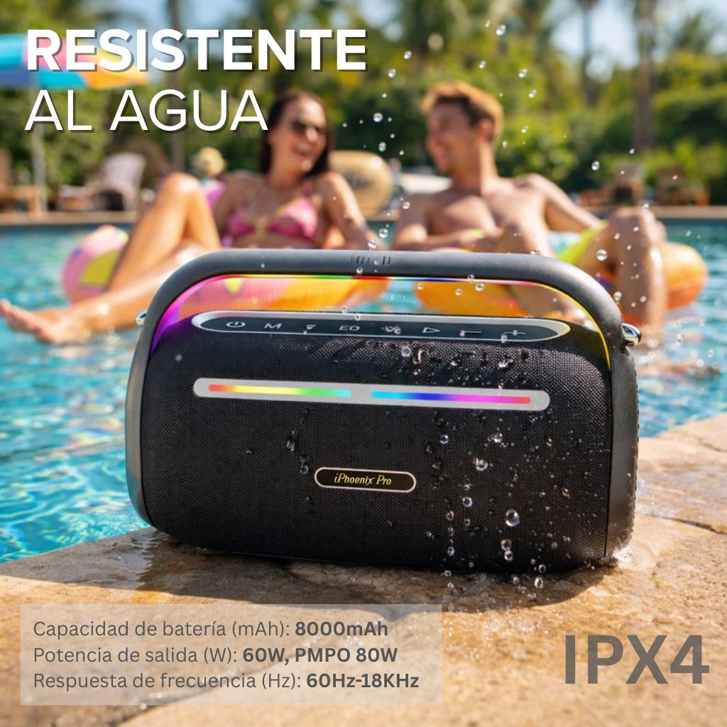 IP1 Pro Wireless Karaoke Speaker with 80W Power Output